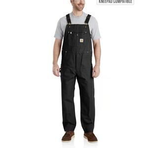 Carhartt Overalls Adult 42 X 34 Duck Bibs Canvas Double Knee 102776 Mens NWT